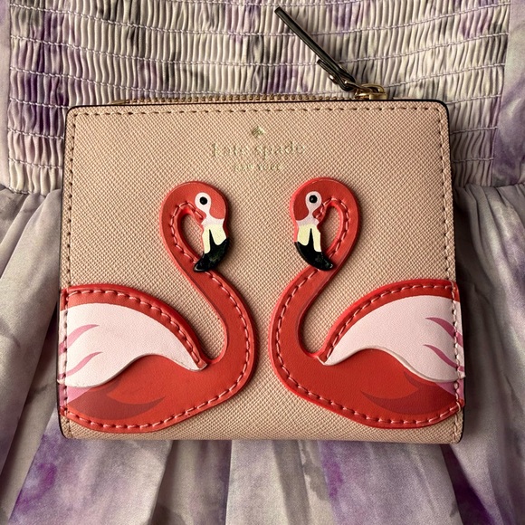 kate spade Handbags - Kate Spade By The Pool Flamingo Adalyn Wallet